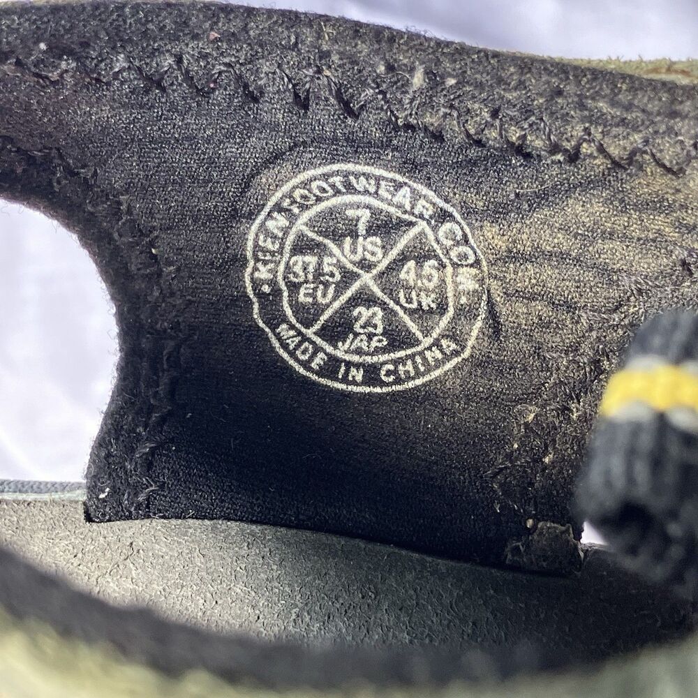 Keen Newport Sandals 7 37.5 Nubuck Leather Green Waterproof Hiking Fisherman - Picture 15 of 16